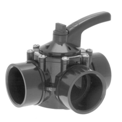 PSV3SDGR Hayward® 1.5-2 in. PVC Diverter Valve 3 Port