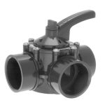 PSV3SDGR Hayward 1.5-2 in. PVC Diverter Valve 3 Port