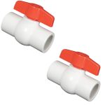 QVC1010SSEW Hayward Socket x Socket Ball Valve 1 Inch 2-Pack Multi-Pack