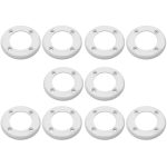 SPX1408B Hayward SP1408 Pool Wall Fitting Return Inlet Face Plate White (10 Count)