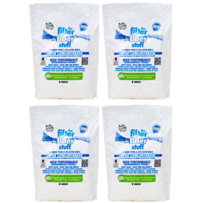 JMFIBER09 Jack's Magic Pool Filter The Filter Fiber Stuff 9oz Bag 4-Pack Multi-Pack