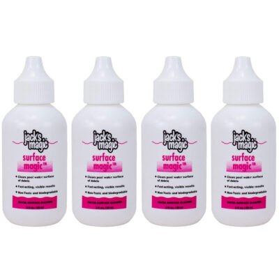 JMSURFACE02 Jacks Magic Pool Water Surface Cleaner Surface Magic 4-Pack Multi-Pack