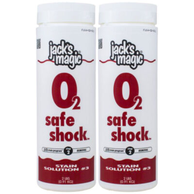 JMSAFE2 Jack's Magic Stain Solution #3 O2 Safe Shock 2lb 2-Pack Multi-Pack