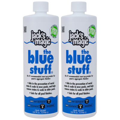 JMBLUE032 Jacks Magic The Blue Stuff Pool 32oz. 2-Pack Multi-Pack