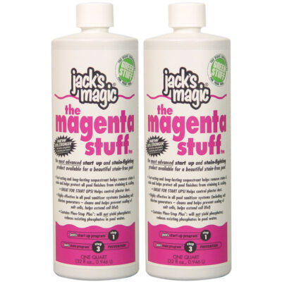 JMMAGENTA032 Jacks Magic The Magenta Stuff 32oz. 2-Pack Multi-Pack
