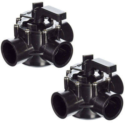 3-Way Diverter Valve – 1.5in. to 2in. Ports – Aftermarket Replacement for Model 4715 - 2-Pack Multi-Pack