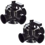 4715 Jandy Type 3 Way Port Positive Seal Diverter Valve 1.5in. - 2in. Valve (2 Count)