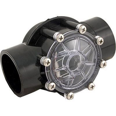 Swing Straight Check Valve 7235 – Compatible with 1.5in. & 2in. Pool Plumbing