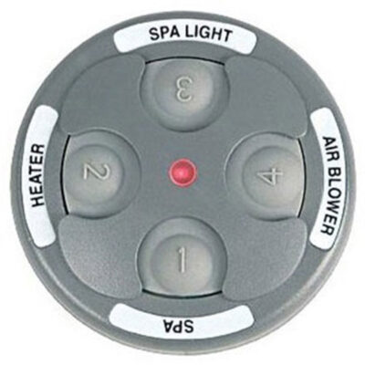8050 Jandy® Zodiac® Spa Side Remote Controller Gray 4 Button 150ft. Cord