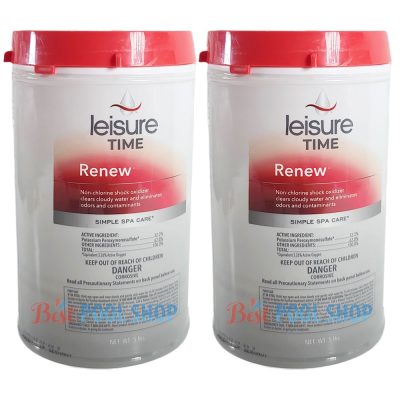 Leisure Time Renew Non-Chorine Shock 5lb RENU5 - 2 Pack