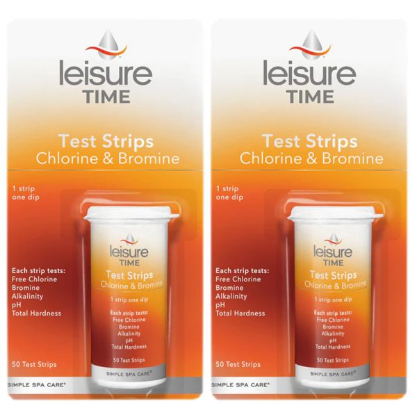 45006A Leisure Time Spa Hot Tub Bromine Test Strips 45005 (2 Count)