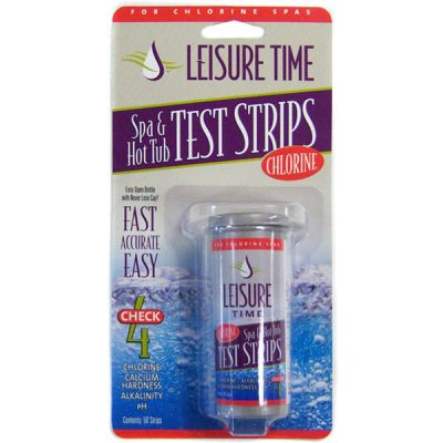 Leisure Time Spa Hot Tub Chlorine Test Strips 45010A
