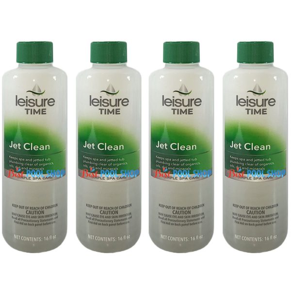 Leisure Time Spa Jet Clean 16oz 45450A - 4 Pack