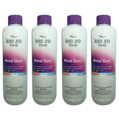 D Leisure Time Spa Metal Gon 16oz. 4-Pack Multi-Pack