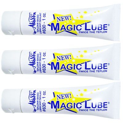 Magic Lube 1 oz. Teflon Based Lubricant Sealant Aladdin 630 - 3 Pack
