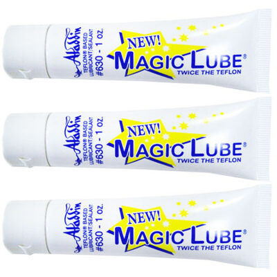 630 Magic Lube 1 oz. Teflon Based Lubricant Sealant Aladdin 3-Pack Multi-Pack