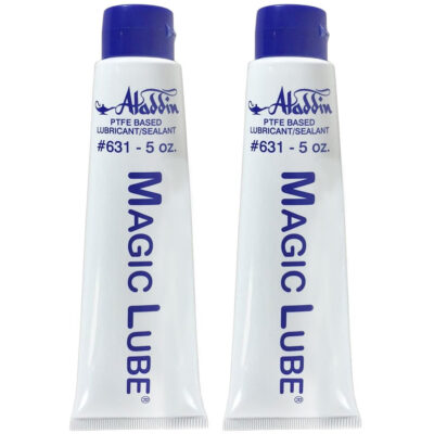 631 Magic Lube 5 oz. Teflon Based Lubricant Sealant Aladdin 2-Pack Multi-Pack