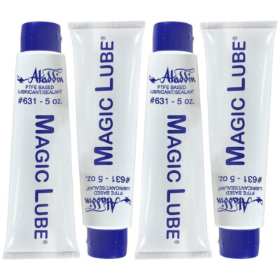 631 Magic Lube 5 oz. Teflon Based Lubricant Sealant Aladdin 4-Pack Multi-Pack