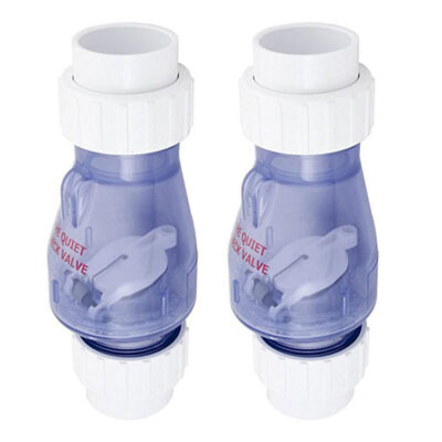 0823-15C Magic Smart Check Valve 1.5 inch Union x Union Clear 2-Pack Multi-Pack