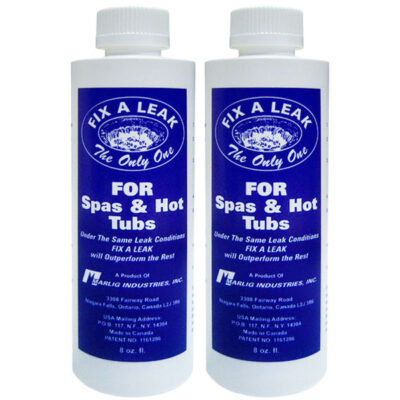 FAL8 Marlig Fix A Leak Spa & Hot Tub Leak Sealer 8 oz. 2-Pack Multi-Pack