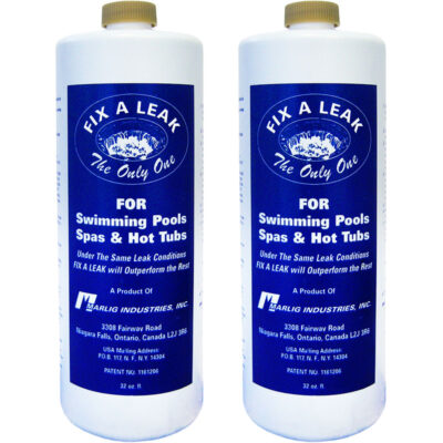 FAL32 Marlig FixALeak Pool Spa Hot Tub Leak Sealer 32oz. 2-Pack Multi-Pack