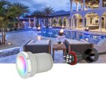 64-EGTSM-80 Multi Color Pool Spa Nicheless Light LED 12V/24V 80ft.