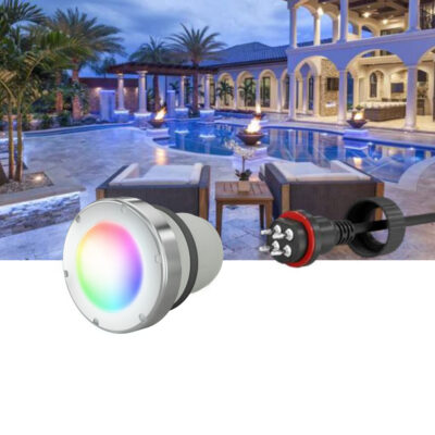 64-EGTV2-80 Multi Color Pool Spa Nicheless Light LED 12V/24V 80ft.