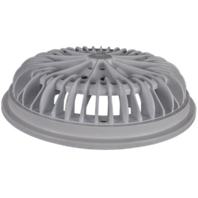 Afras 11064LTGY Replacement Nova Main Drain Cover Lid & Frame Gray 7-3/4in