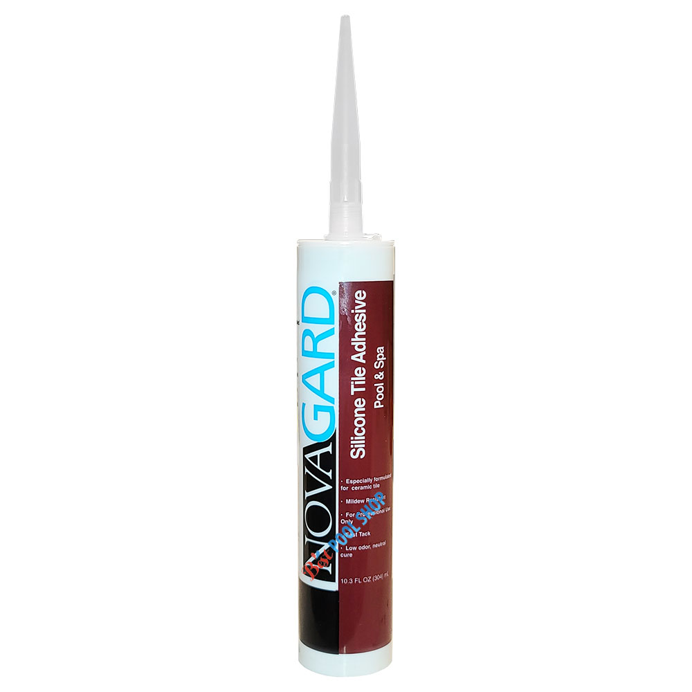 Novagard Swimming Pool Tile Silicone Adhesive Clear 700-150