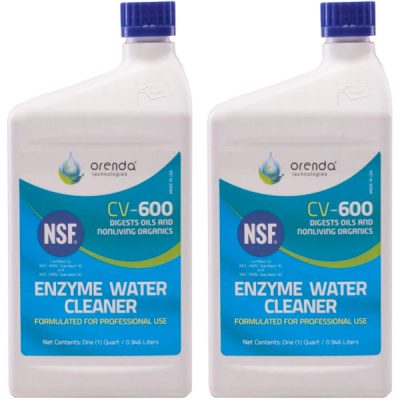Orenda CV-600 Enzyme Pool Water Cleaner 1qt. ORE-50-133 - 2 Pack