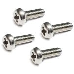 072546 Ortega Valve Screw 8-32 X 1/2 SS Phillips Head (4 Count)