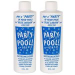 47016-00008 Party Pool Dye Color Additive Blue Lagoon 8oz 2-Pack Multi-Pack