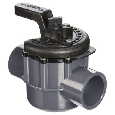 263038 Pentair® 1.5in. - 2in. 2-Port PVC Diverter Valve