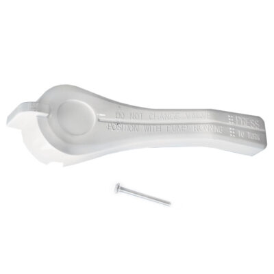 272520 272405 Pentair® Handle HiFlow MultiPort Valve and Screw White