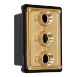 78310500 Pentair® Pool Spa Light Junction Box Brass 0.5 1/2 in.
