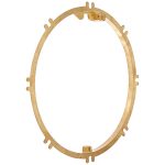 79211600Z Pentair Swimming Pool Light Niche Mounting 11-1/4 Inch Brass Plaster Ring