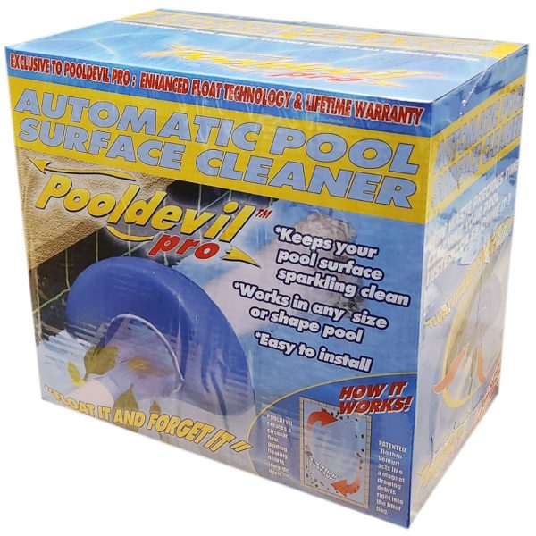 100039 Pooldevil Pro Automatic Pool Surface Cleaner