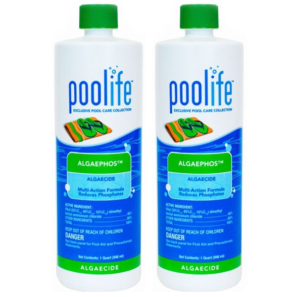 62068 Poolife AlgaePhos Quat Algaecide & Phosphate Remover (2 Count)