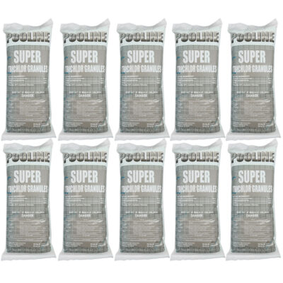 11939 Pooline Pool 99% Trichlor Swimming Pool Shock 1lb. 10-Pack Multi-Pack