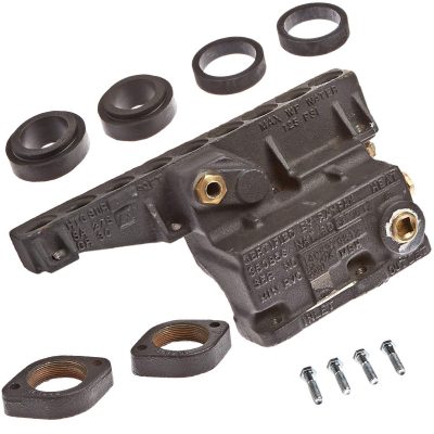 Raypak Pool Heater Cast Iron Complete Inlet Outlet Header 006730F