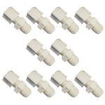 550193 Rola-Chem 3/8in Tubing x 1/4in MNPT Tubing Connector (10 Count)