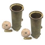 AS-100D S.R. Smith 6 inches Bronze Anchor Rail Socket (2 Count)