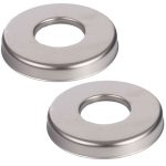 25572-100-000 Stainless Steel Pool Ladder Rail Round Escutcheon (2 Count)