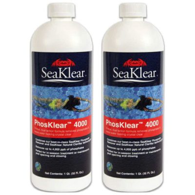 SeaKlear Phosphate Remover PhosKlear 4000 32oz. 1040120 90265 90265SKR - 2 Pack