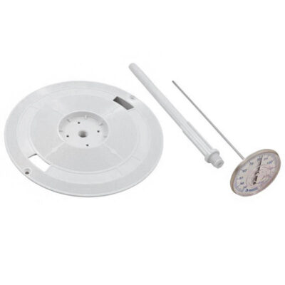 L1 Skimmer Lid 9-7/8 in. with Thermometer Pentair® White