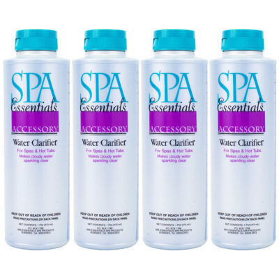 32612000 Spa Essentials Hot Tub Water Clarifier 4-Pack Multi-Pack