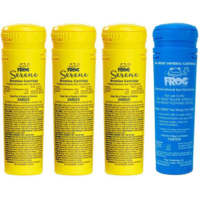 01-14-3856 Spa Frog Floating System Bromine Mineral Cartridge Kit