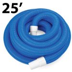 511525 Swimming Pool 25ft Manual Vacuum Hose With Swivel Cuff