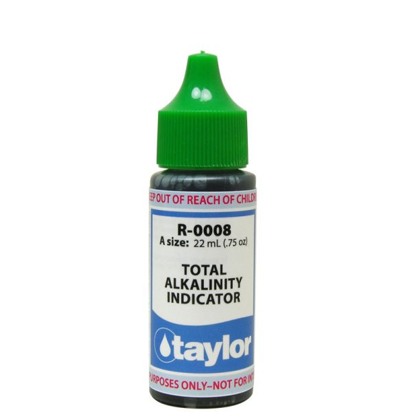 Taylor Dropper Bottle 0.75 oz Total Alkalinity Indicator R-0008-A