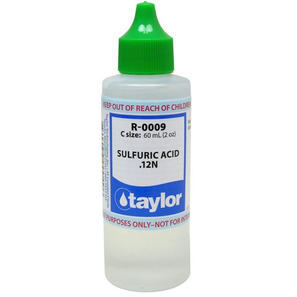 Taylor Dropper Bottle 2 oz Sulfuric Acid 12N R-0009-C